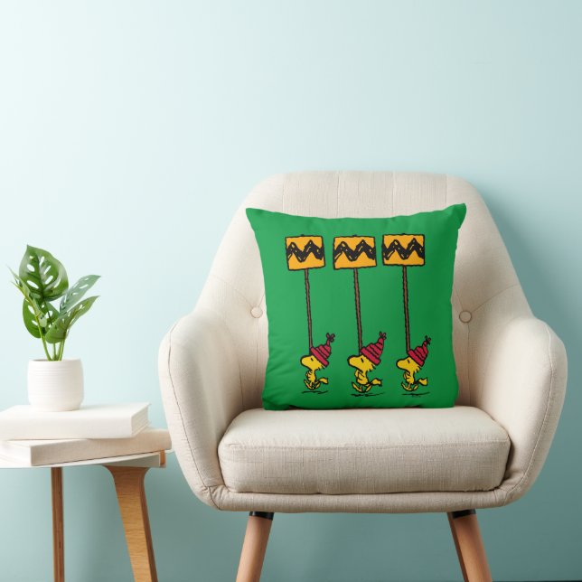 Coussin cacahuètes | Woodstock & Friends Sign March (Chaise)
