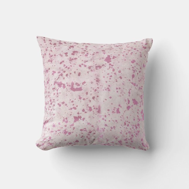Coussin Cachet rose Imprimer Scatter Lumineux Lancer Couss (Recto)