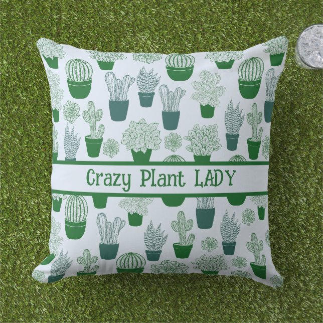 Coussin Cactus désert cactus Plante Motif moderne moderne (Herbe)