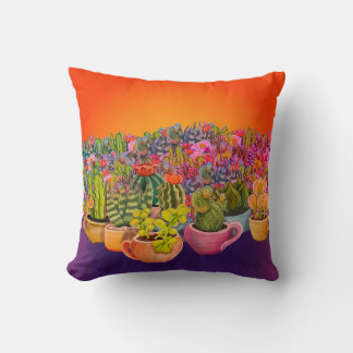 Coussin Cactus et succulents