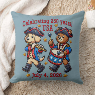 Coussin Cadeau commémoratif du 250e anniversaire des États
