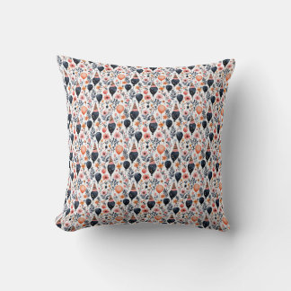 Coussin Cadeau d'anniversaire | Ballons et fleurs Whimsica