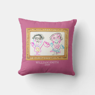 Coussin Cadeau d'art pour enfants   Petit chef-d'oeuvre Co