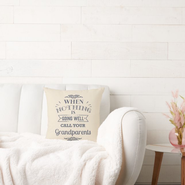 Coussin Cadeau de citation moderne (Canapé)