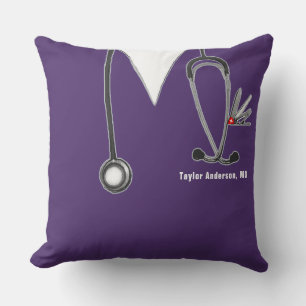 Coussin Cadeau de docteur créatif