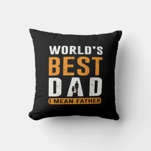 Coussin Cadeau de grand-père Je veux dire père