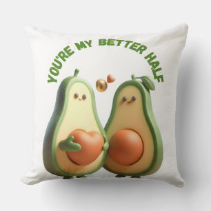 Coussin Cadeau de jour de proposition personnalisé meilleu