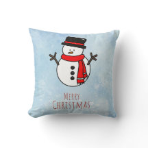 coussin cadeau de noël
