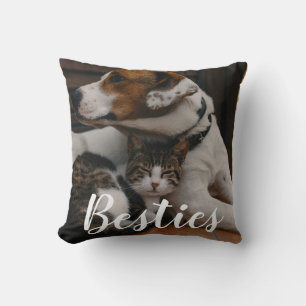 Coussin Cadeau de papa de chien maman de chat amis animaux