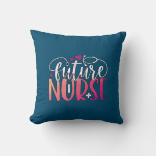 Coussin Cadeau d'infirmière Future infirmière