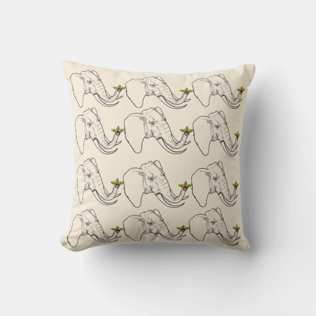 Coussin Cadeau d'objet superflu (humour) (Recto)