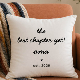 Coussin Cadeau d'Oma Pillow   Meilleur chapitre à ce jour