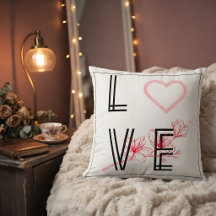 Cadeau Floral Romantique Cœur Rouge d'Amour