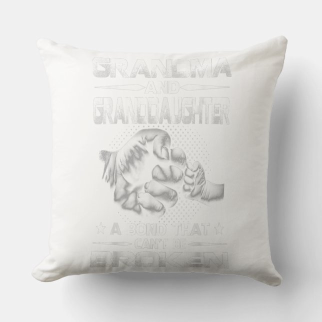 Coussin Cadeau Grandma Et Grandgirl (Recto)
