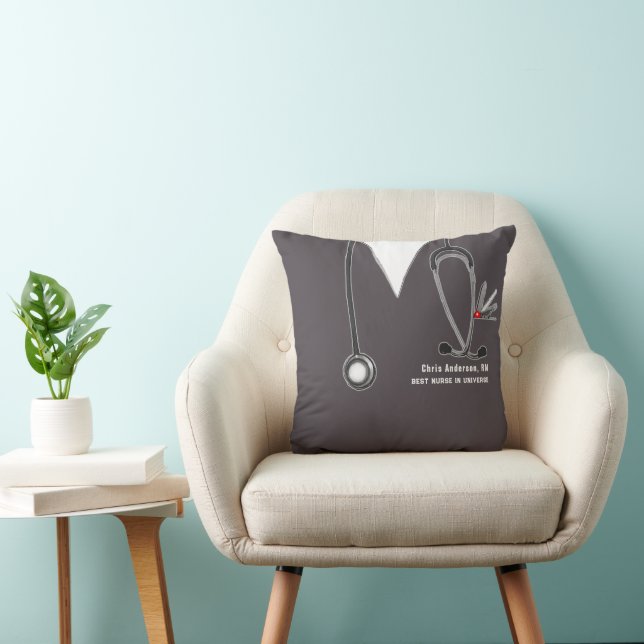 Coussin Cadeau infirmière (Chaise)