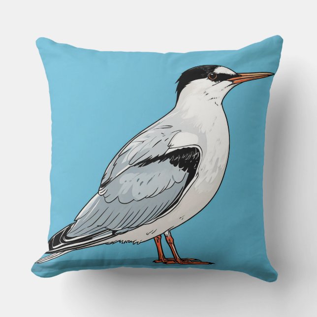 Coussin Cadeau minimaliste inspiré de la faune de la Stern (Recto)