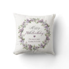 Cadeau personnalisé 70e anniversaire Purple Lilac