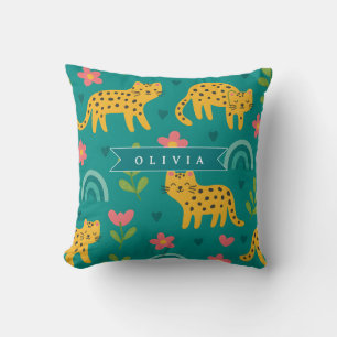 Coussin Cadeau Personnalisé Coloré et Amusant avec Motif L