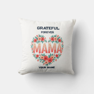 Coussin Cadeau Personnalisé pour Maman   Création avec Nom