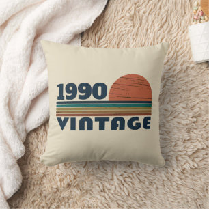 Coussin Cadeau personnalisé vintage pour 35e anniversaire