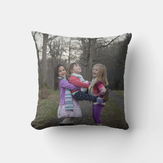 Coussin Cadeau photo personnalisé (Recto)