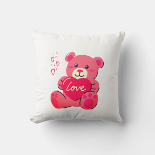 Coussin Cadeau romantique de la Saint-Valentin
