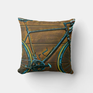 Coussin Cadeaux cyclables vintages cadeaux de VTT