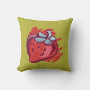 Coussin Cadeaux fraises