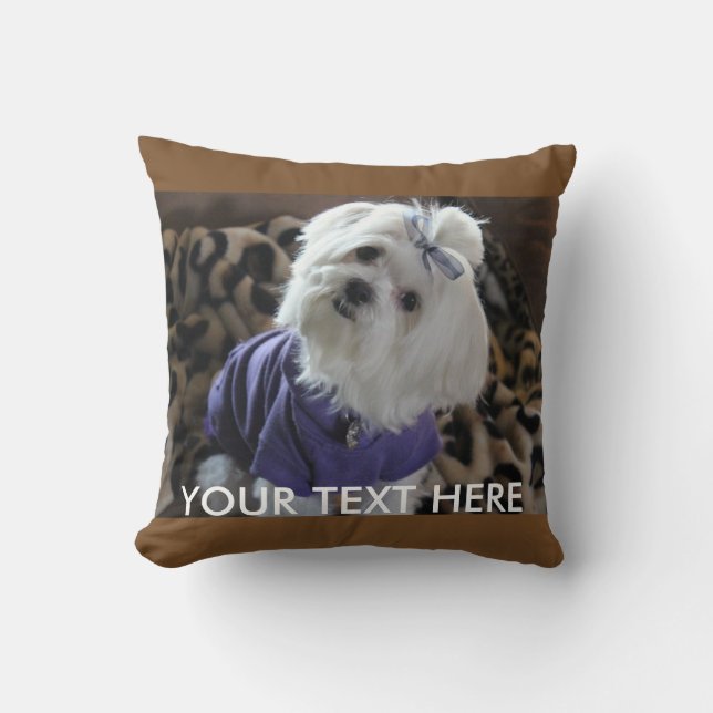 Coussin Cadeaux maltais (Recto)