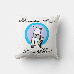 Coussin Cadeaux Moo-velous New Mom