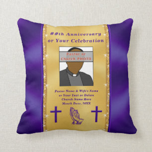 Coussin Cadeaux personnalisés pour l'anniversaire du past