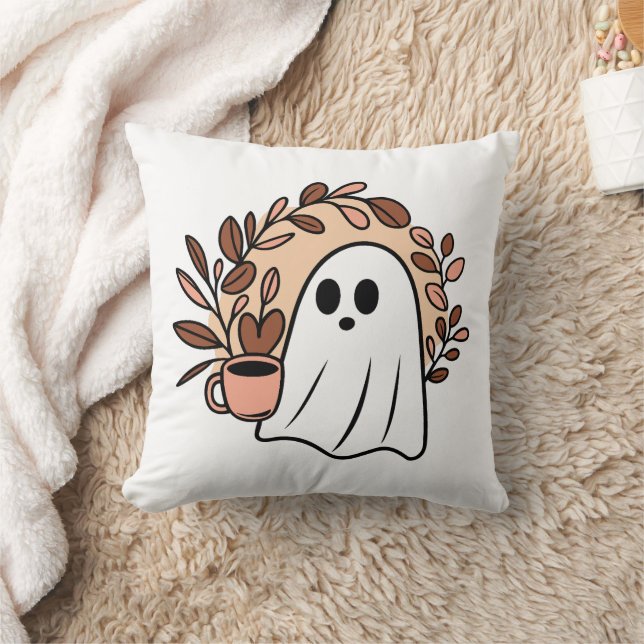 Coussin Café fantôme (Couverture)