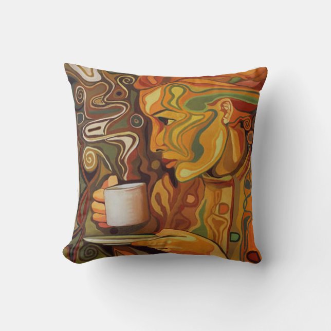 Coussin café ou thé (Recto)