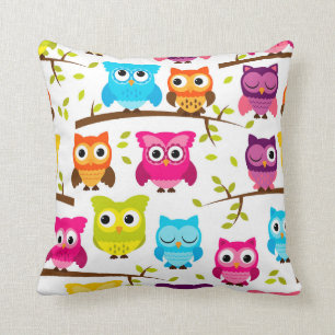 Coussin Caisse mignonne 16x16 de carreau de coton de carr