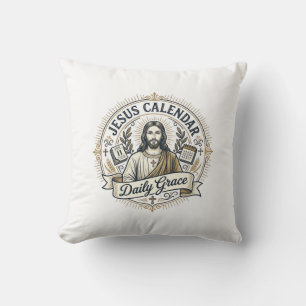 Coussin Calendrier de Jésus Grâce quotidienne Calendrier d