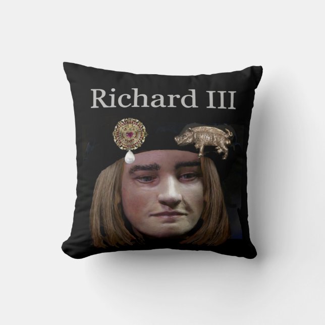 Coussin Câlin jusqu'à Richard III (Recto)