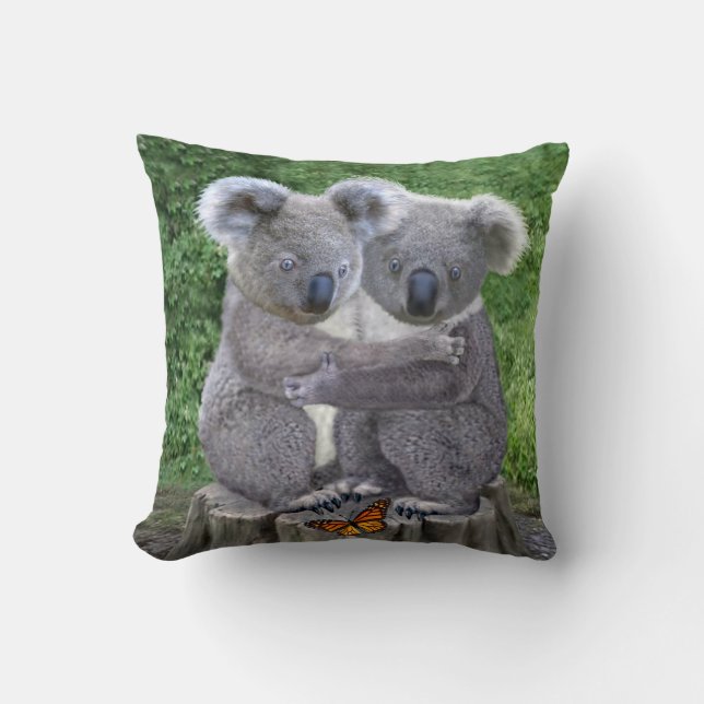 COUSSIN CÂLINS DE BÉBÉ KOALA (Recto)