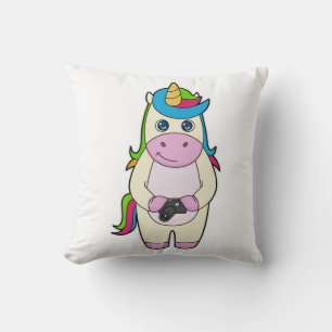 Coussin Caméra Unicorn
