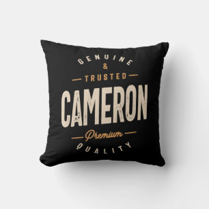 Coussin Cameron Nom Personnalisé - Drôle Cameron