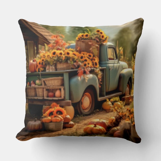 Coussin Camion agricole rustique Pilote à lancer réversibl
