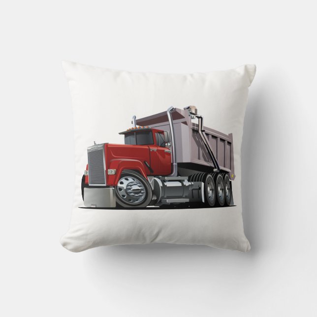 Coussin Camion de dessin (Recto)