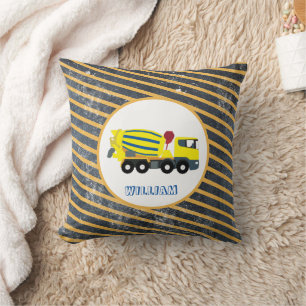 Coussin Camions de construction Camions en ciment en béton