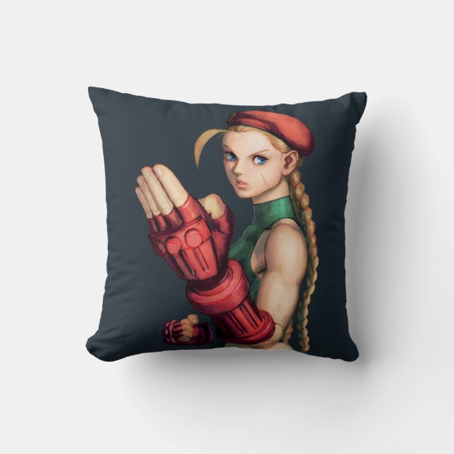 Coussin Cammy avec la main (Recto)