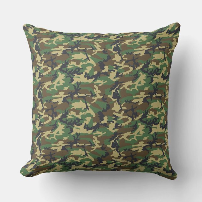 Coussin Camo Feuille d'arbre | Sportsmen (Recto)