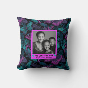 Coussin Camo Papillon Meilleure Grand-Mère Intérieurs Chau