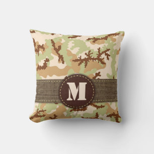 Coussin Camouflage du désert