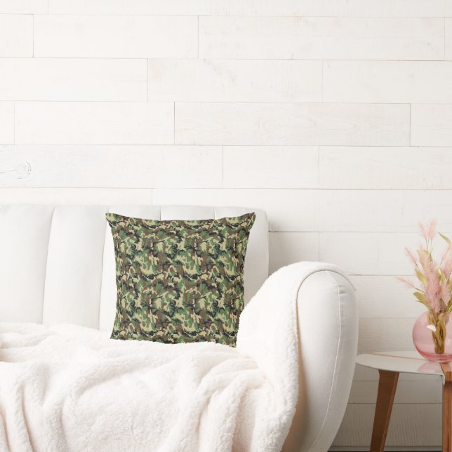 Coussin Camouflage Woodland (Canapé)