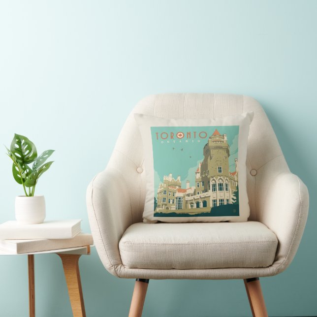 Coussin Canada | Toronto, Casa Loma (Chaise)