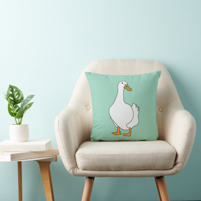 Coussin Canard à canard blanc (Chaise)