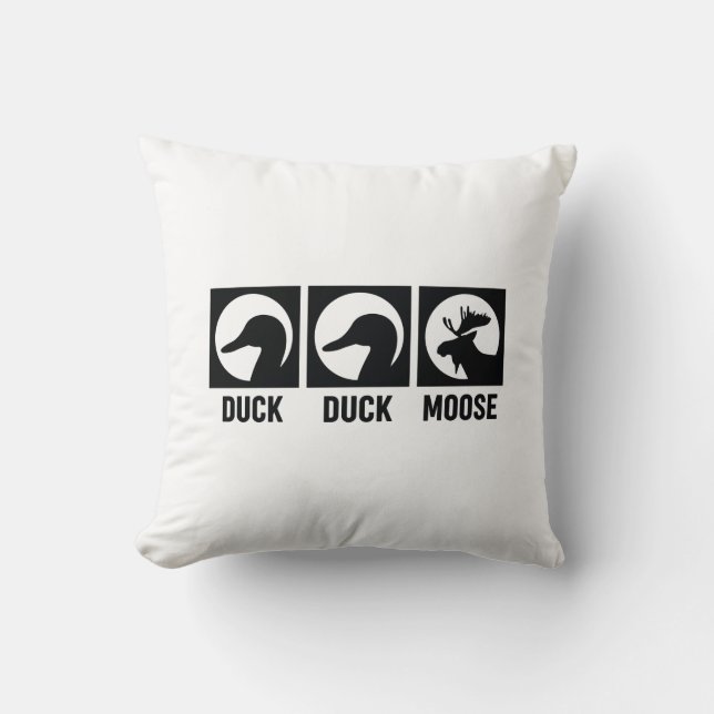 Coussin Canard Canard Moose (Recto)
